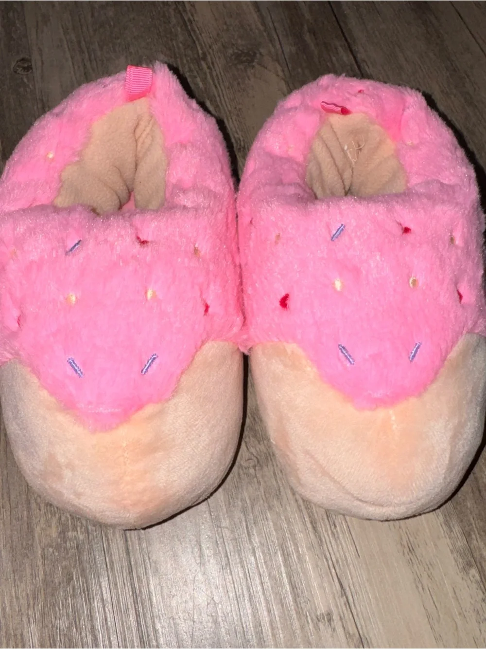 Carter's Plush Cupcake Donut Slippers